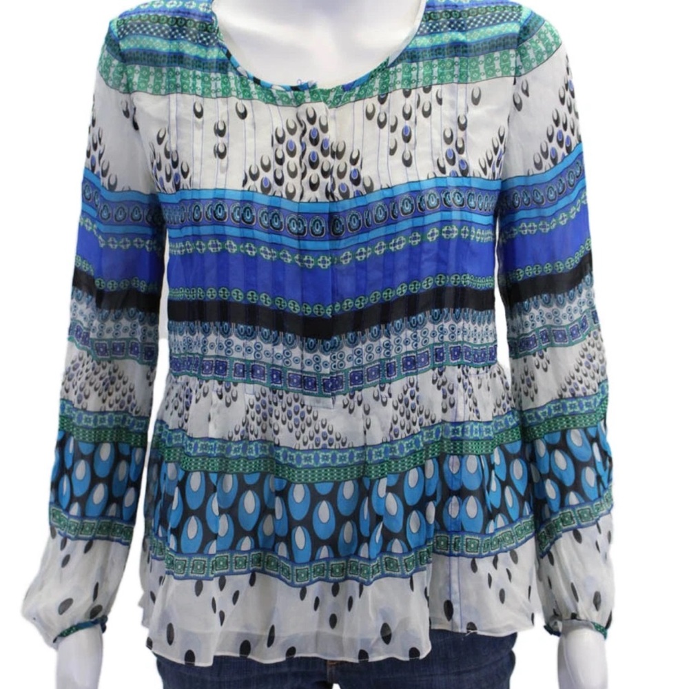 Diane Von Furstenberg 100% Silk Top